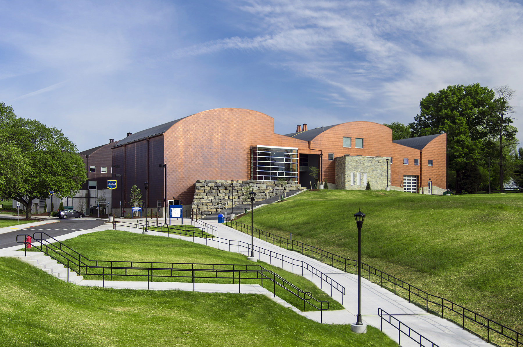 Learn How Specialty Construction Services Complement Design Concepts at Shepherd University Center of Contemporary Arts. Contact TEI today.